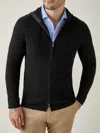 LUCA FALONI FULL ZIP HOODIE JUMPER