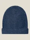Luca Faloni Beanie In Atlantic Blue