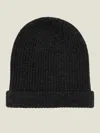 Luca Faloni Beanie In Charcoal Grey