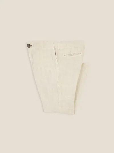 Luca Faloni Boy's Lipari Trousers In Neutral