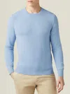 Luca Faloni Cashmere (2-ply) Crew Neck In Blue