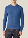 Luca Faloni Cashmere (2-ply) Crew Neck In Blue