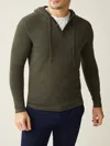 Luca Faloni Cashmere (2-ply) Hoodie In Green