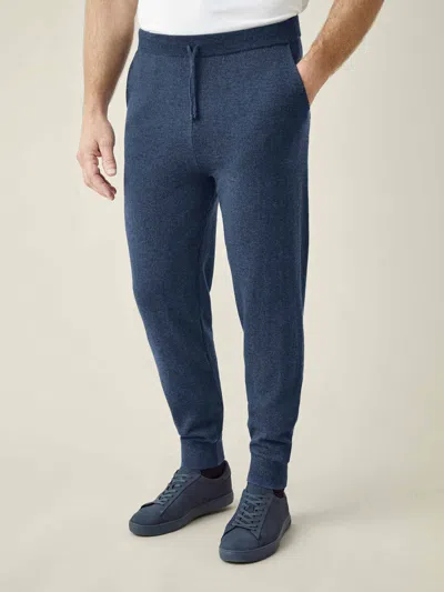 Luca Faloni Cashmere (2-ply) Joggers In Blue
