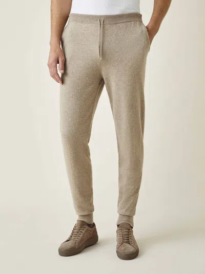 Luca Faloni Cashmere (2-ply) Joggers In Brown