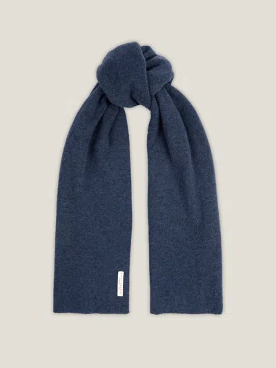 Luca Faloni Cashmere (2-ply) Scarf In Blue