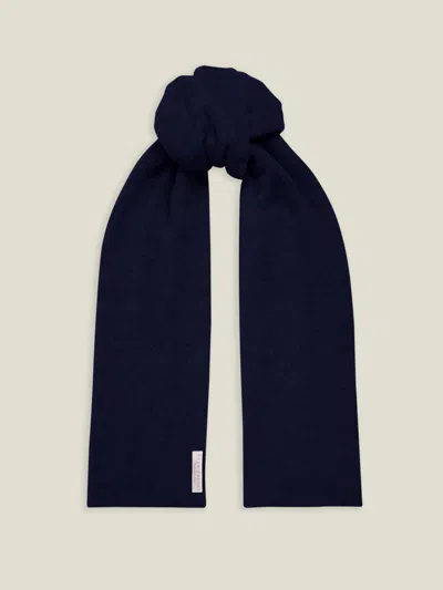 Luca Faloni Cashmere (2-ply) Scarf In Blue