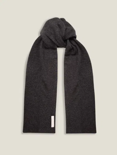 Luca Faloni Cashmere (2-ply) Scarf In Gray