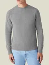 Luca Faloni Cashmere (4-ply) Country Crew Neck In Gray