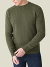 Luca Faloni Cashmere (4-ply) Country Crew Neck In Green