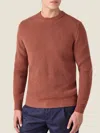 Luca Faloni Cashmere (4-ply) Crew Neck In Brown