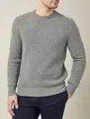 Luca Faloni Cashmere (4-ply) Crew Neck In Gray