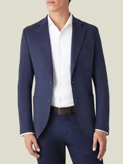 Luca Faloni Cashmere (brushed) Blazer In Blue