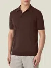 Luca Faloni Cotton (knitted) Knitted Polo