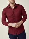 Luca Faloni Cotton Piqué Siena Shirt In Red