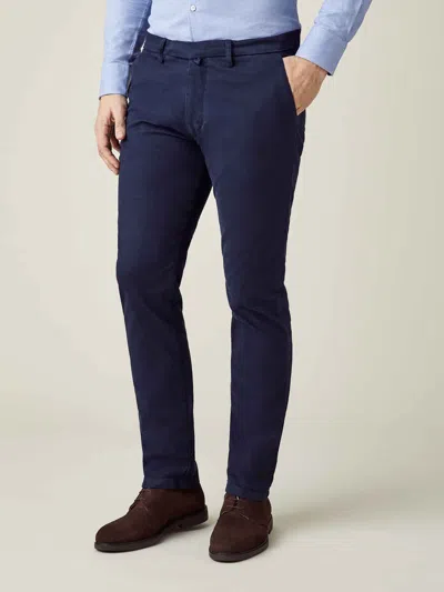 Luca Faloni Cotton (twill) Chinos In Blue