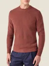 Luca Faloni Crew Neck In Rust