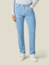 Luca Faloni Cashmere-denim Jeans In Multi