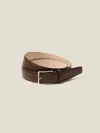 Luca Faloni Leather Belt In Brown