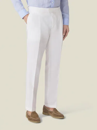 Luca Faloni Elegant Trousers In White