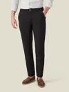Luca Faloni Black Lipari Linen Trousers In Black