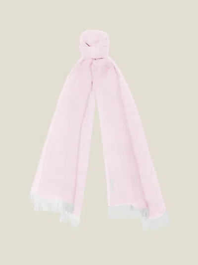 Luca Faloni Scarf In Light Pink