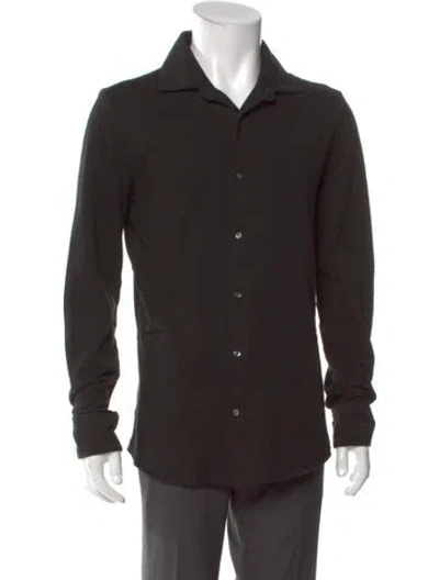 Pre-owned Luca Faloni Long Sleeve Shirt In Blue