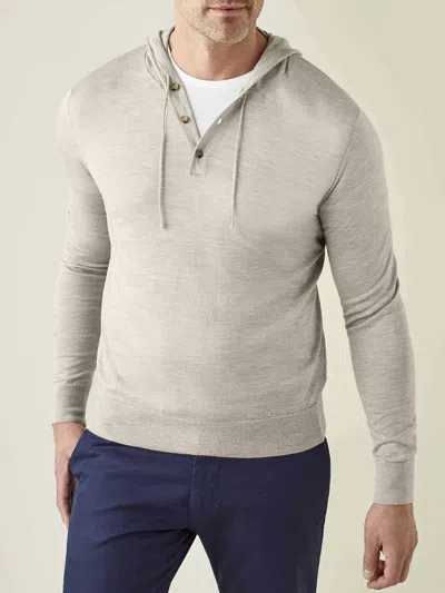 Luca Faloni Silk-cashmere Hoodie In Neutral