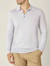 Luca Faloni Silk-cashmere Knitted Polo In White