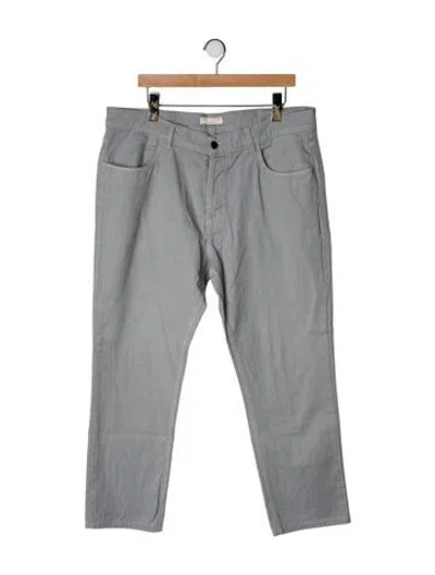 Pre-owned Luca Faloni Straight-leg Jeans In Gray