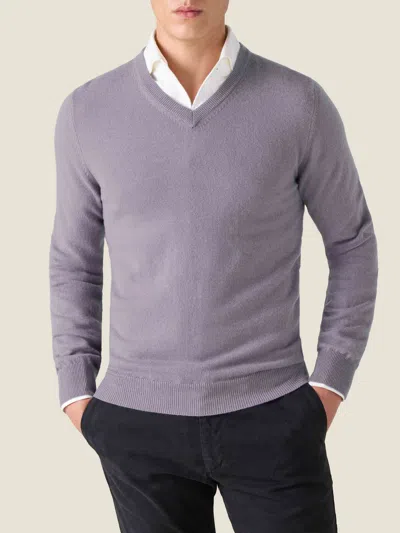 Luca Faloni V Neck In Purple