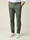 Luca Faloni Whipcord Cotton Lightweight Chinos In Olive Green