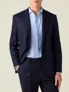 Luca Faloni Wool Classic Blazer In Blue
