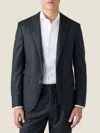 Luca Faloni Wool Classic Blazer In Gray