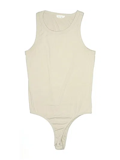 Pre-owned Luca + Grae Bodysuit In White