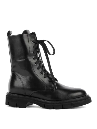 Luca Grossi Black Biker In Nappa