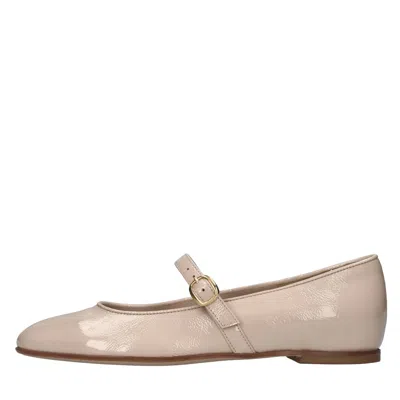 Luca Grossi Flat Shoes In Neutral