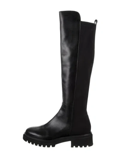 Pre-owned Luca Grossi Leather Boots In Black