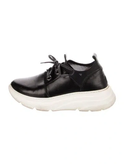 Pre-owned Luca Grossi Leather Sneakers In Multi