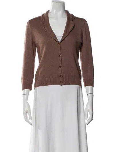 Pre-owned Luca Luca Cashmere Sweater In Brown