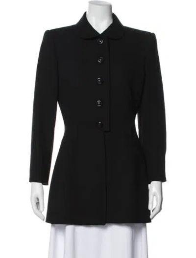 Pre-owned Luca Luca Wool Blazer In Black