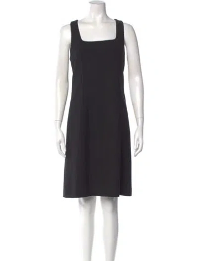 Pre-owned Luca Luca Wool Knee-length Dress In Green