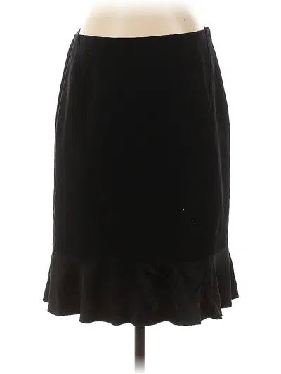 Pre-owned Luca Luca Wool Skirt In Black