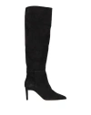 Luca Valentini Woman Boot Black Size 7 Soft Leather