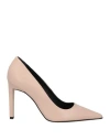 Luca Valentini Woman Pumps Blush Size 8 Leather In Pink