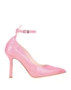 Luca Valentini Woman Pumps Magenta Size 5 Soft Leather