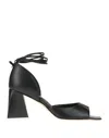 Luca Valentini Sandals In Black