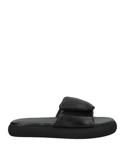 Luca Valentini Sandals In Black