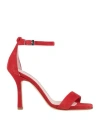 Luca Valentini Woman Sandals Red Size 5 Soft Leather In Red