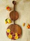 Lucas Castex No. 2 Hand-carved Oiled Walnut Serving Board  Abask Luxury Gift